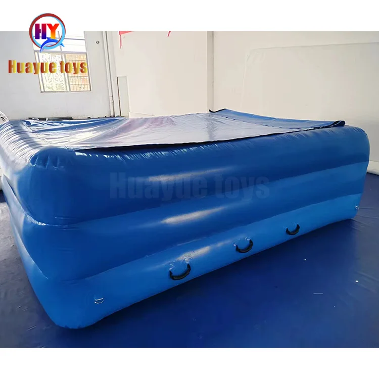 HUAYUE High Quality Foam Durable Swimming Pools  Foam For Kids Ball Pit Adults Gymnastic Training Protection Inflatable Air Pit