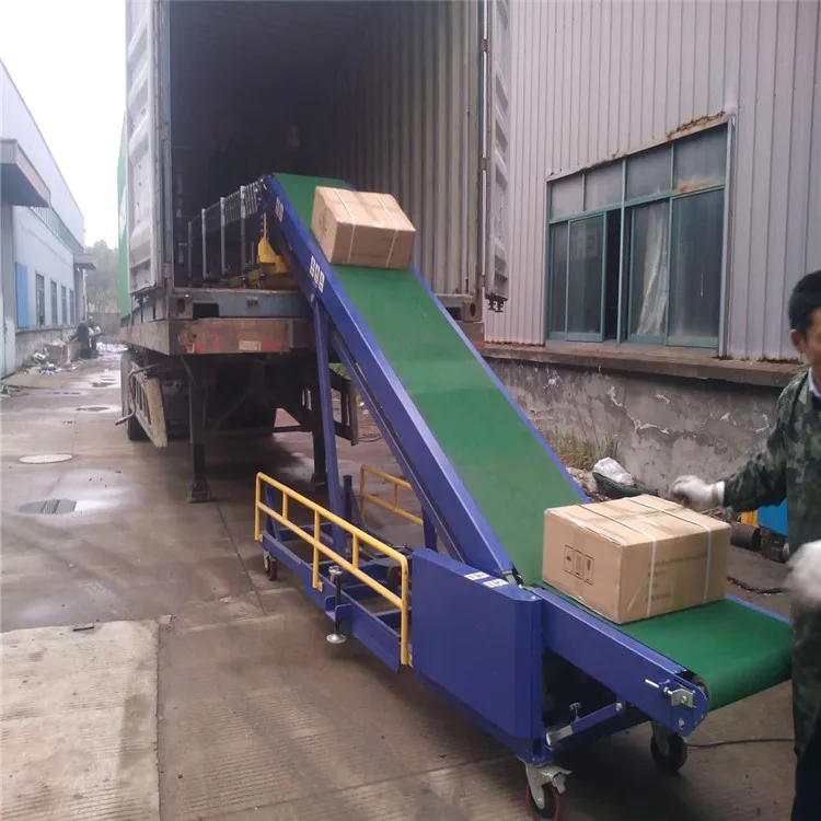 Truck Loading Unloading Conveyor
