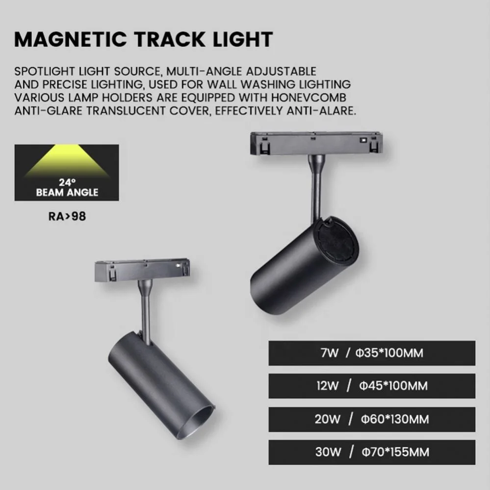 Tuya Zigbee Smart Folding Grille Light Ceiling Interior Lighting Magnetic Track Light