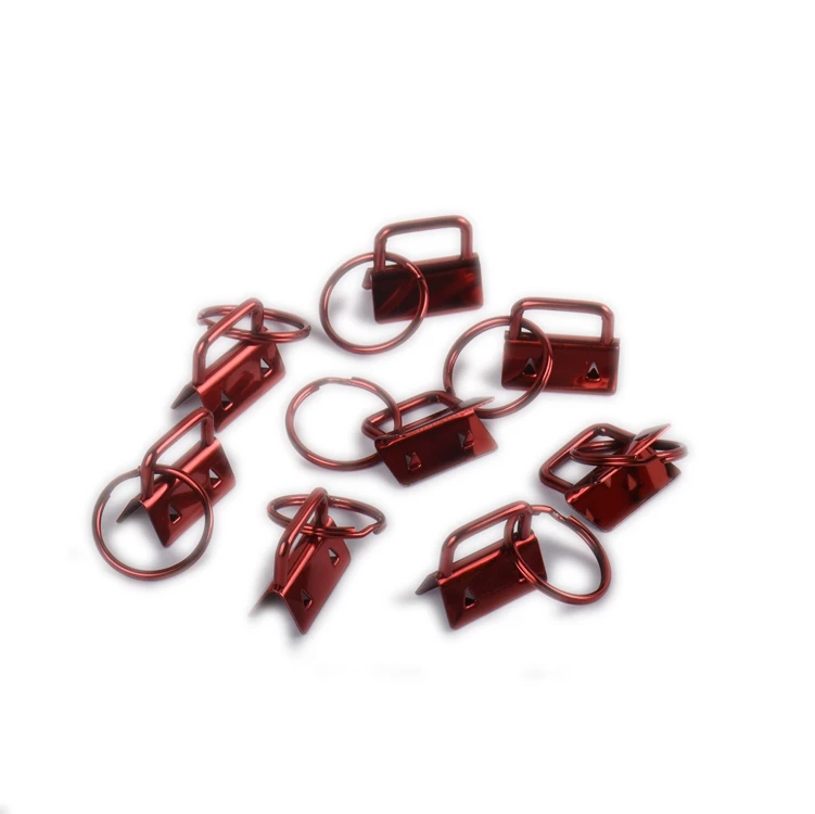1 Inch Various Color Key Fob Handbag Accessories Hardware Keyfob With Ring