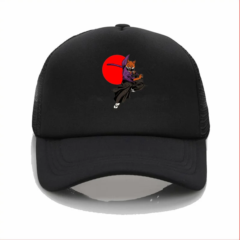 
Mens Women Kids Caps hat baseball Fox becomes a samurai Foxyrai laser new york heating tennis water polo customizer distressed g 