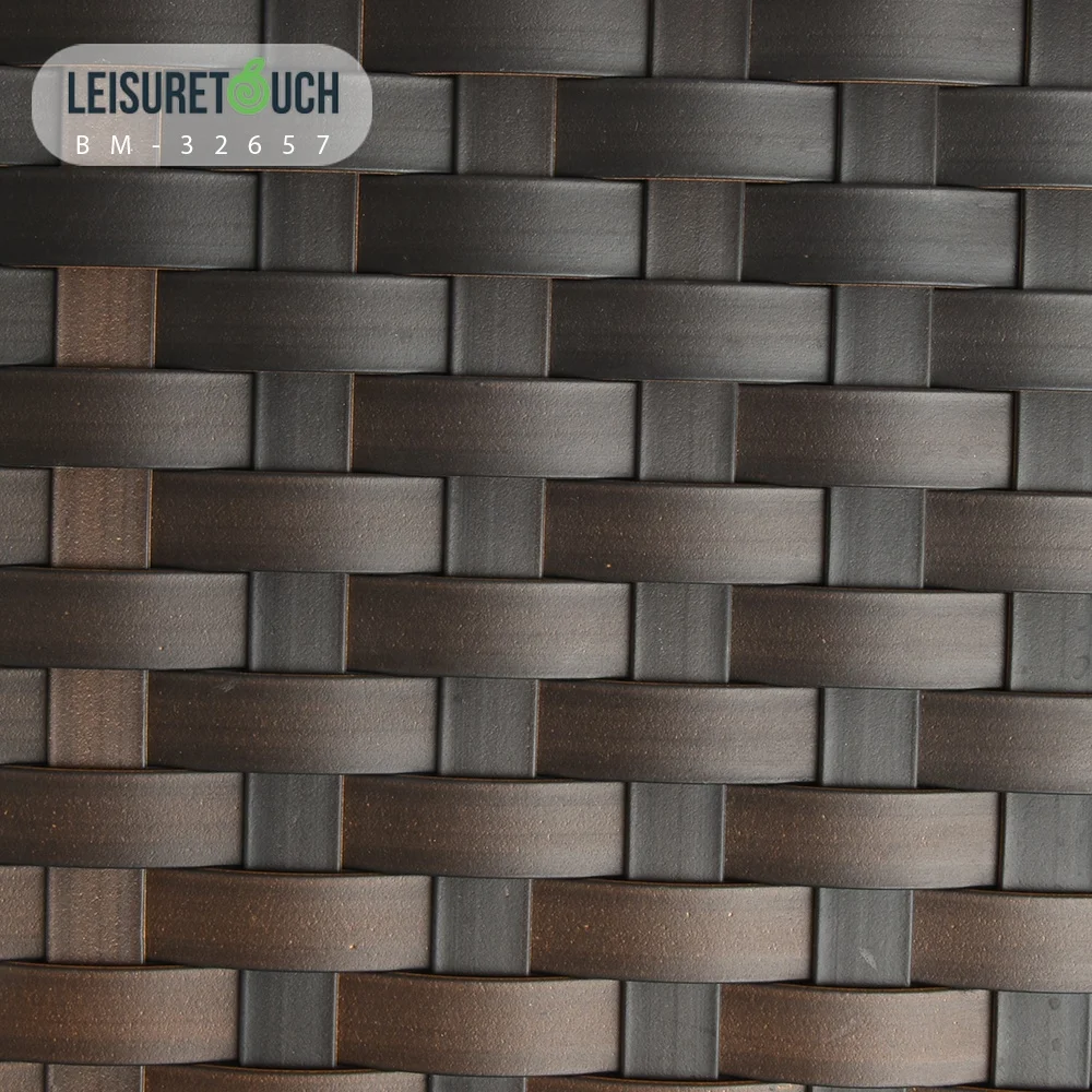 Optional Styles Eco-Friendly Weave Wicker Garden Sofa Chair Set Furniture Outdoor Synthetic Rattan Material