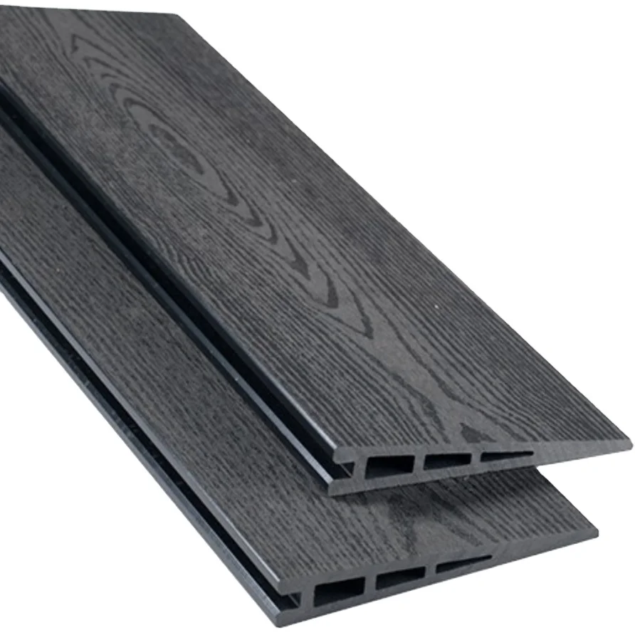 Factory direct wood grain boards wall louvers Outdoor Wall cladding