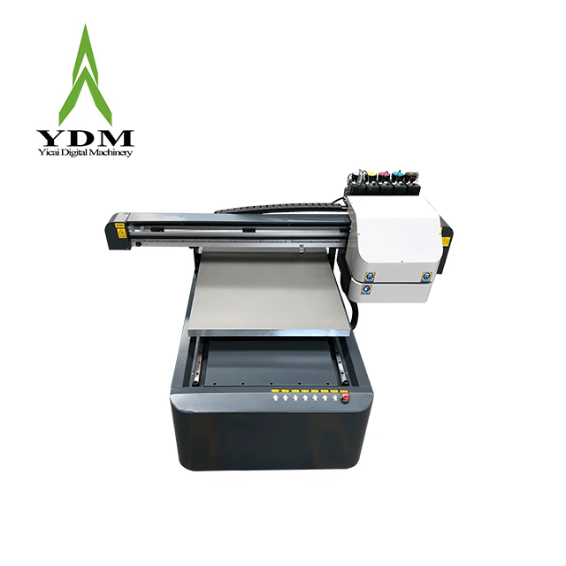 YDM Dx5, DX7,XP600 printhead 6090 uv flatbed printer 3d effect glass printing machine