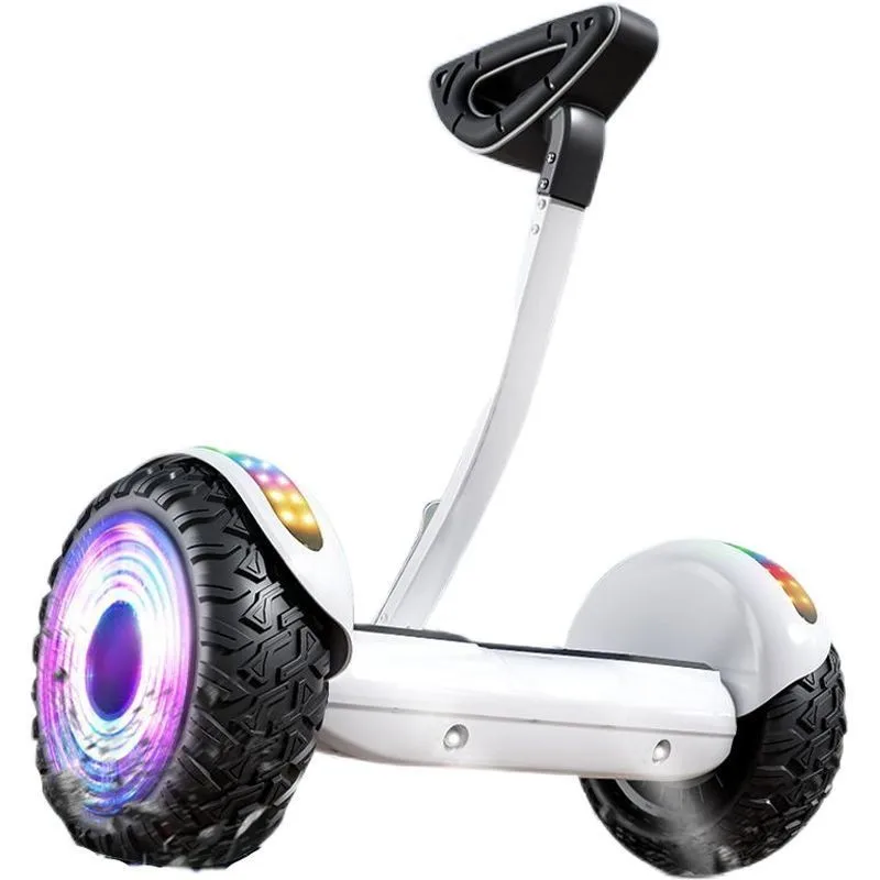 8/10 Inch 36/54V Kids Adults Electric Scooter Smart Handle Leg Bar 2-Wheel Stand Self-Balancing Foldable-Model