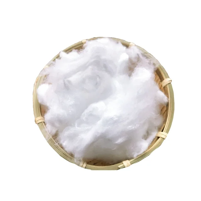 
3D white vrigin polypropylene staple fiber/PP fiber 