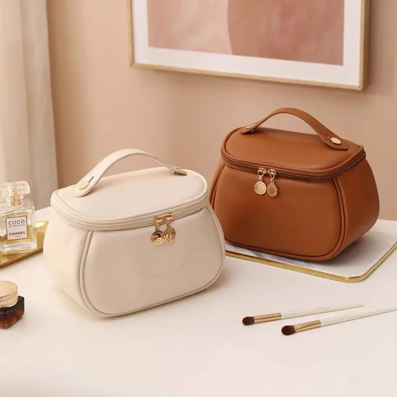 gameboy ronyeom 600d xl recycle mary kay suitcase cosmetic bag soft quilted large capacity 3 layered make up storage bag