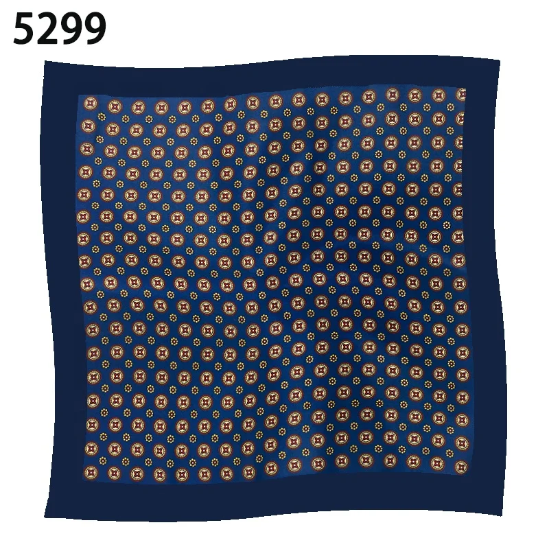 Best Selling Newest Lot Stock Digital Print Red Pocket square Wedding Mens Pocket Squares