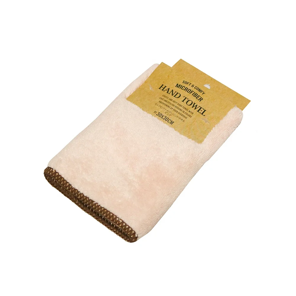 Long Pile Super Soft Absorption Microfiber Hanging Kitchen Hand Towel