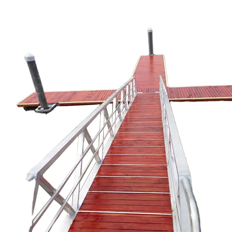 Best Price Marine Aluminium Gangway Yacht Ships Floating Dock Aluminum Gangway with Ramp