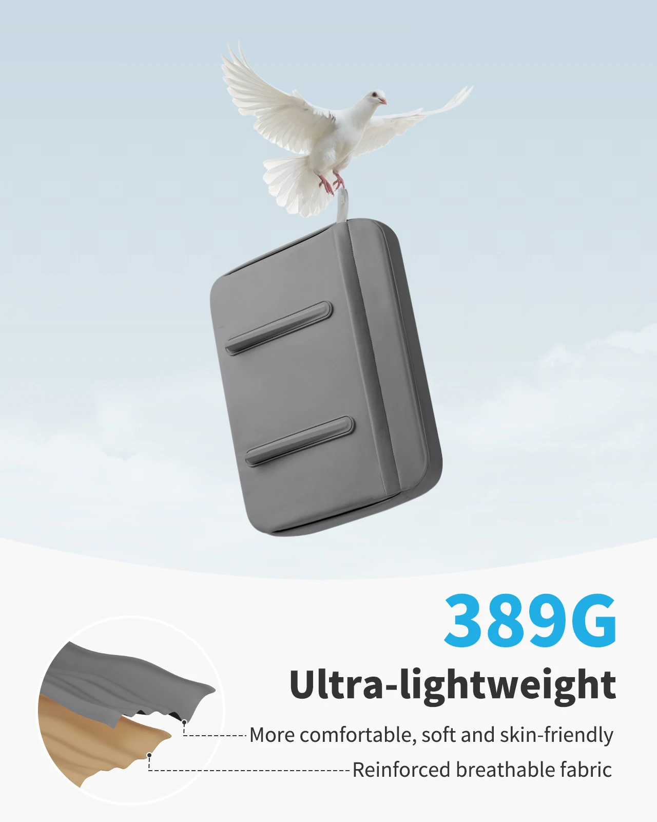 Оптовая продажа с фабрики новый ультралегкий круглая подставка SAIJI для ноутбука сумкой и внутренней охлаждающей подставкой губчатый стол поднос кровати