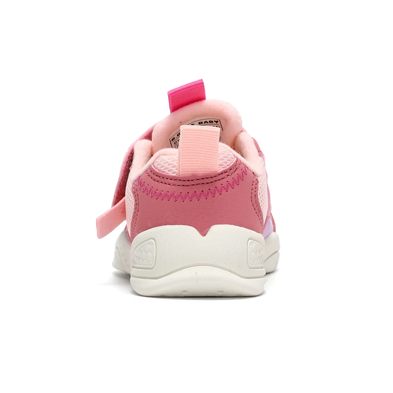 B.Duck Custom Barefoot Shoes Baby First Walking Shoes Cartoon Animal Hook-and-loop