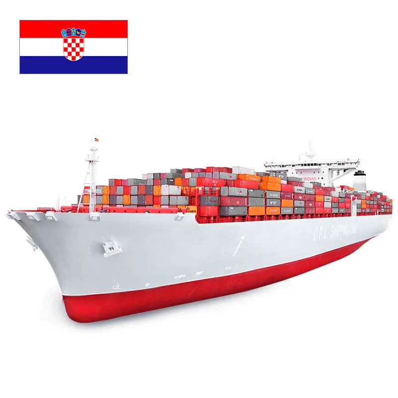 Professional shipping China-Croatia DDPEU safe dedicated line Guangzhou shipping agency European international logistics service