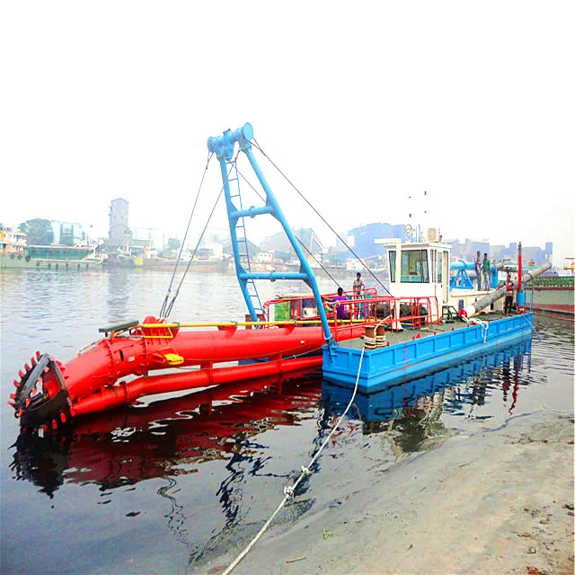 low price Cutter suction sand dredger/dredge/dredging machine / ship/ boat/vessel/mud draga factory supply