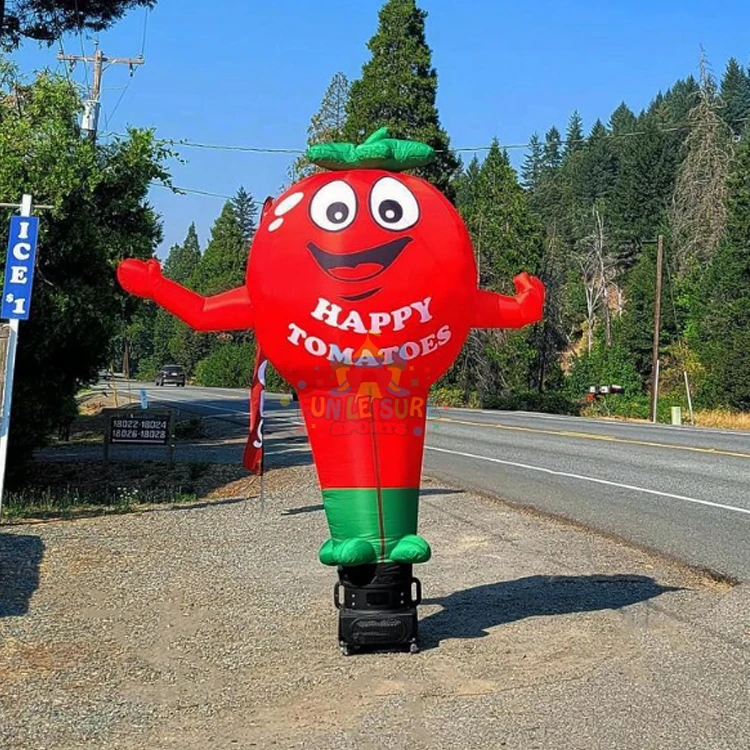 Commercial sky dancing man airblown figure air dancer for outdoor advertising inflatable cactus