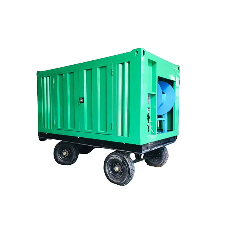 170L 24Mpa Diesel Engine Large Sewer Drain Tube Cleaning High Pressure Water Jetting Machine Hydro Blasting Equipment