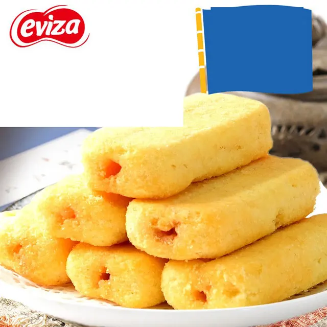 Spot wholesale customized delicious Chinese traditional snacks food packaged Rice cake cheese egg yolk biscuit