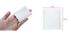 Custom Lint Free Biodegradable 5 Layers Cosmetic Makeup Remover Toner Organic Soft Facial Disposable Pure Cotton Pads