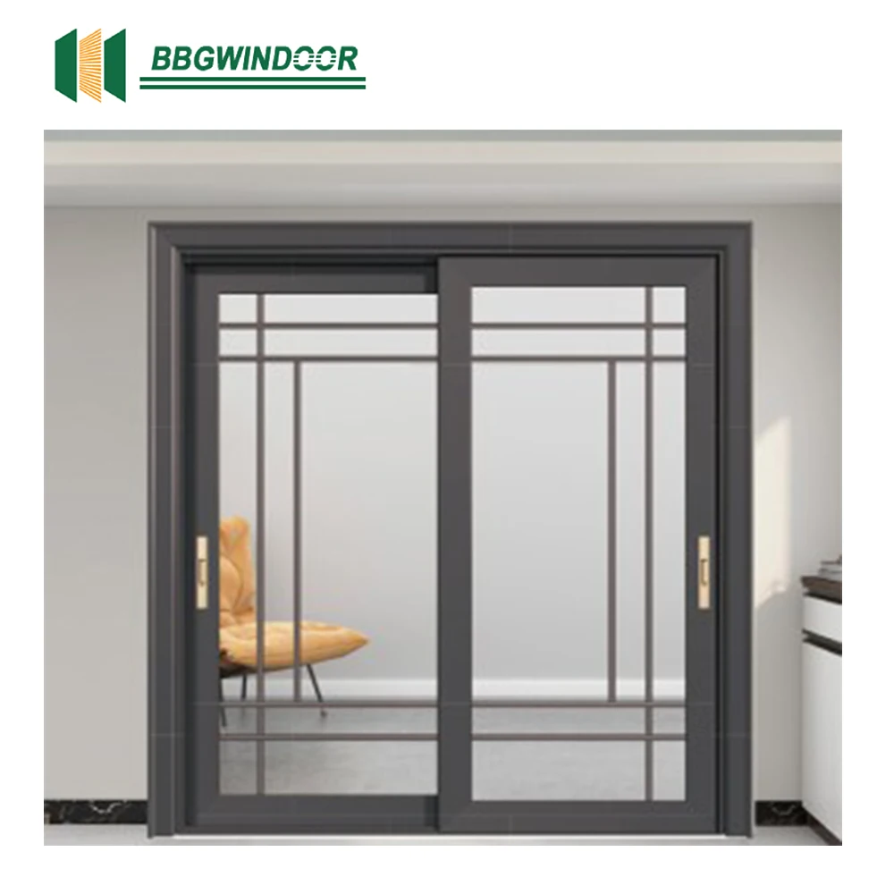 Lukliving умный раздвижной дверной замок балкон раздвижные двери 2 панели