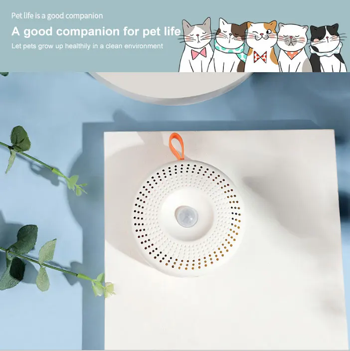 2022 Hot sale Smart pet electronic cat litter deodorizer smell eliminator device or All Kinds of Cat Litter Box toilet