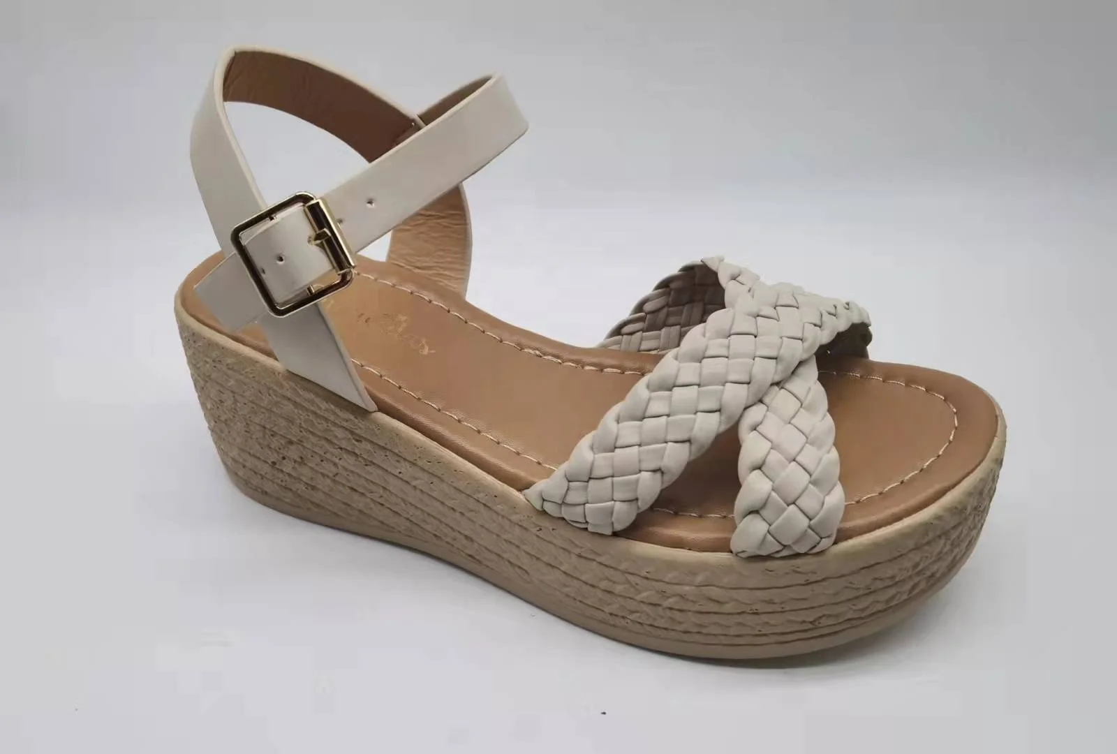 Summer Wedges Slippers Platform High Heel Female Slipper Ladies Off Shoes Basic Clog Wedge flat sandals new design yiwu suka