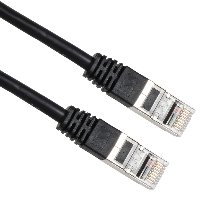 VCOM FTP соединительный кабель оптом экранированный сетевой шнур Ethernet Cat5e провод CCA RJ45
