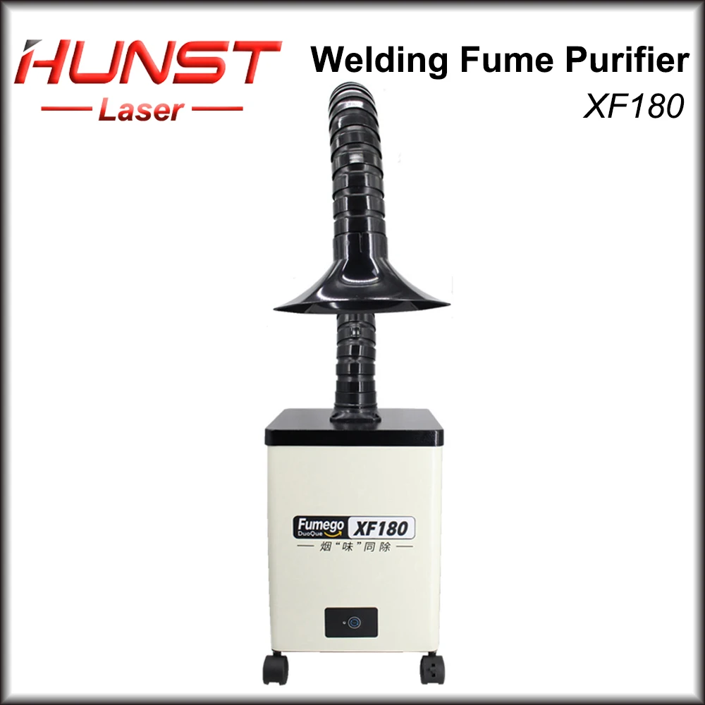 Hunst Laser Fume Extractor XF180 Soldering Smoke Fume Absorber Purifier HEPA Dust Collector for Nail Salon,Beauty Dust Absorbing