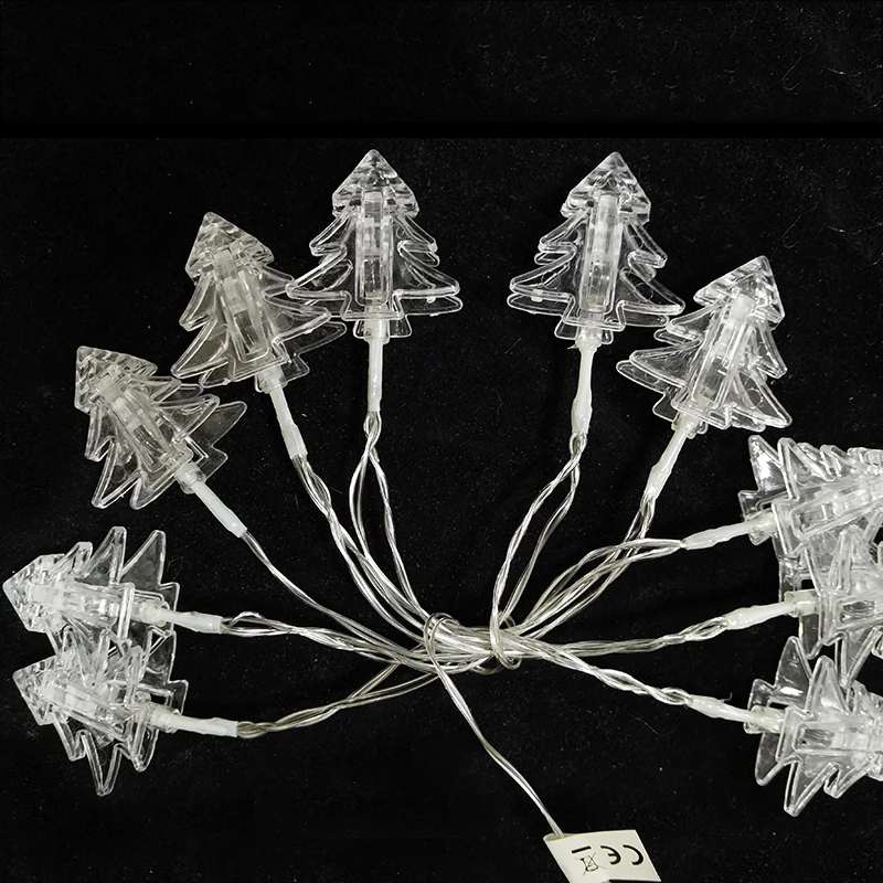 LED Fairy Lights Picture Clips Light Picture Hanger Tree Shape Battery Operated Led String Light