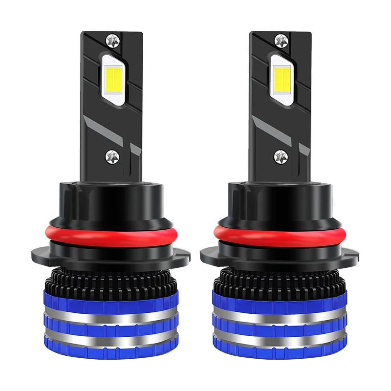9007 880 H1 H3 H4 H7 H13 9005 Ai светодиодными кристаллами CSP 30000LM высокой мощности 200W фары светодиодные лампочки EMC драйвер Canbus автомобильные для
