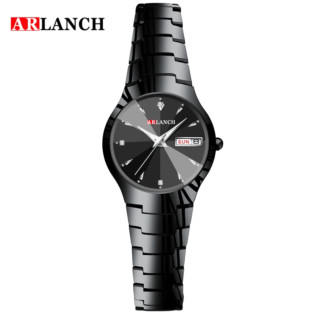ARLANCH A316 Watch Men Brand Hot Sport Luxury Tungsten Steel Strap Wrist Waterproof Business Quartz watches Fashion Casual