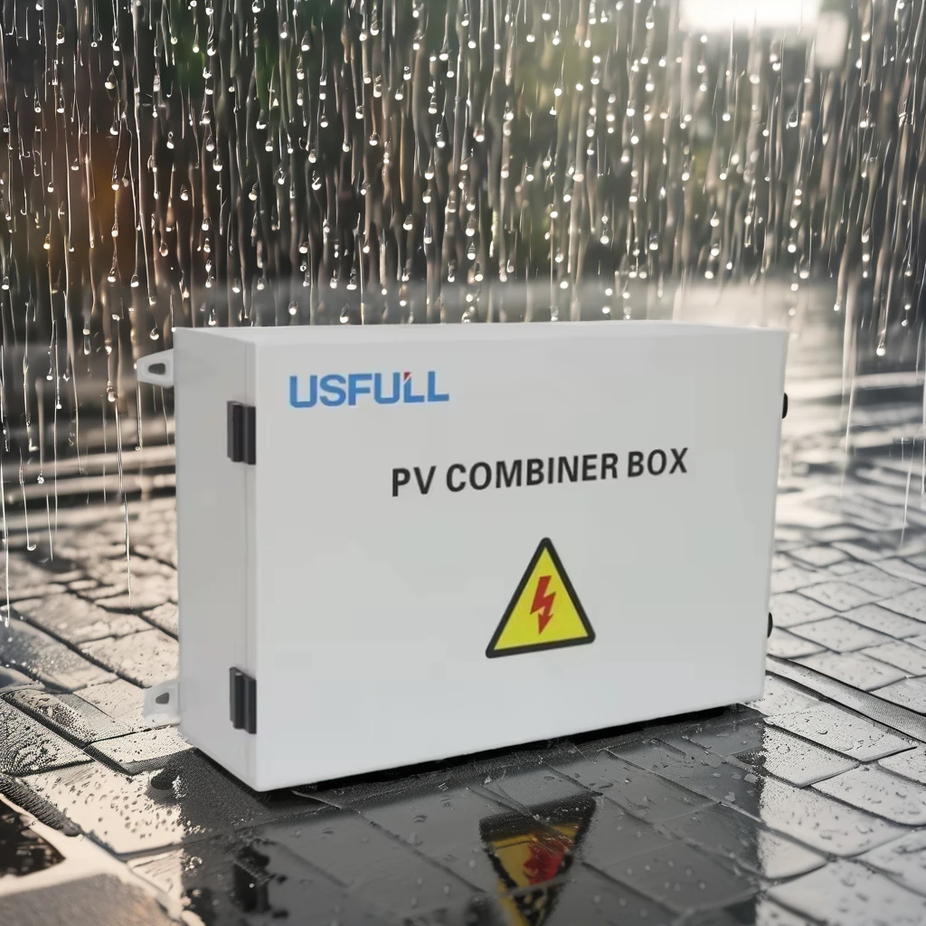 USFULL pv combiner box 2 4 6 8 12 string waterproof IP65 solar dc combiner box