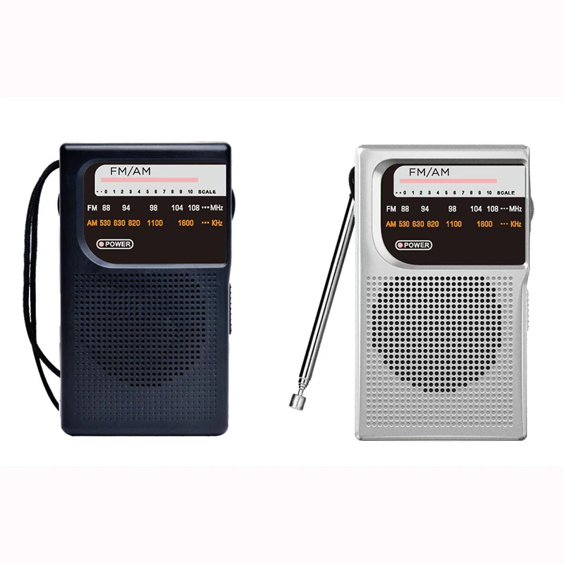 2022 High sensitivity world receiver AM/FM 2 band mini/pocket radio