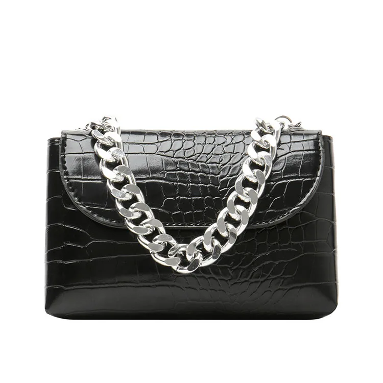 Sac A Main Femme 2020 Latest Women Hand Bags New Fashion Wide band Small Square Wild Stone bag