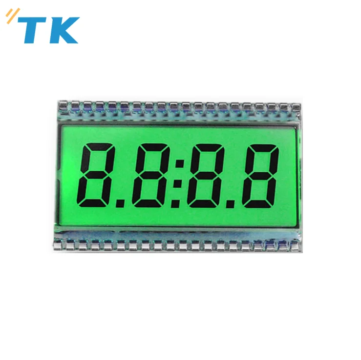 7 Segment LCD Custom display with color backlight lcd