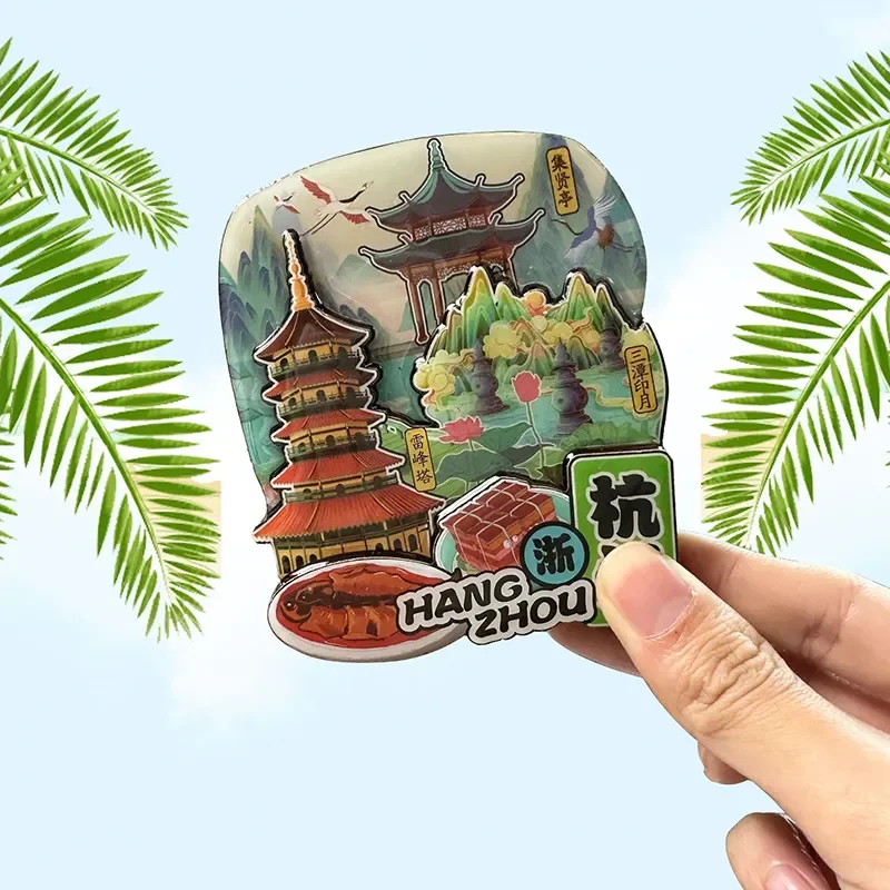 High Quality and Hot Sale Kitchen Decoration Refrigerator Magnet   3D Souvenir Magnet Fridge Magnet