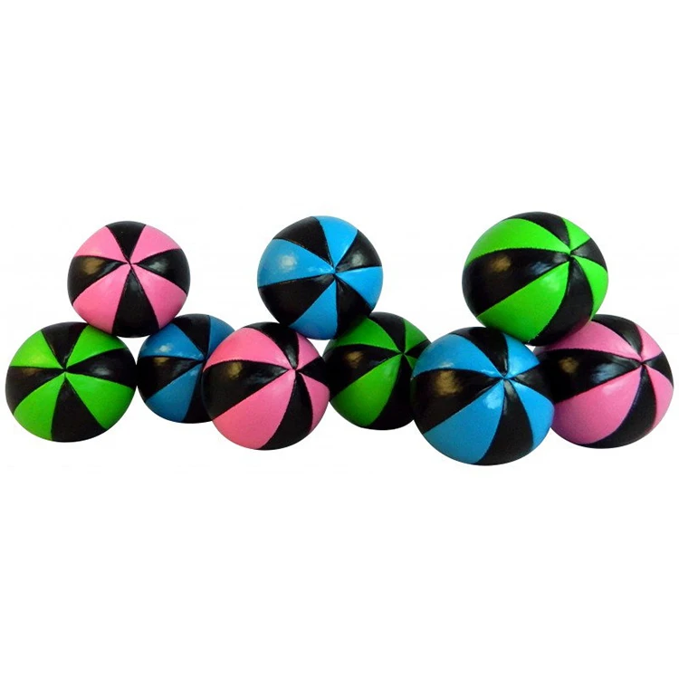 Оптовая продажа высококачественный полиуретановый мяч для жонглирования игрушечные мячи классические 4 вязанные Мячи Для Жонглирования 5 см