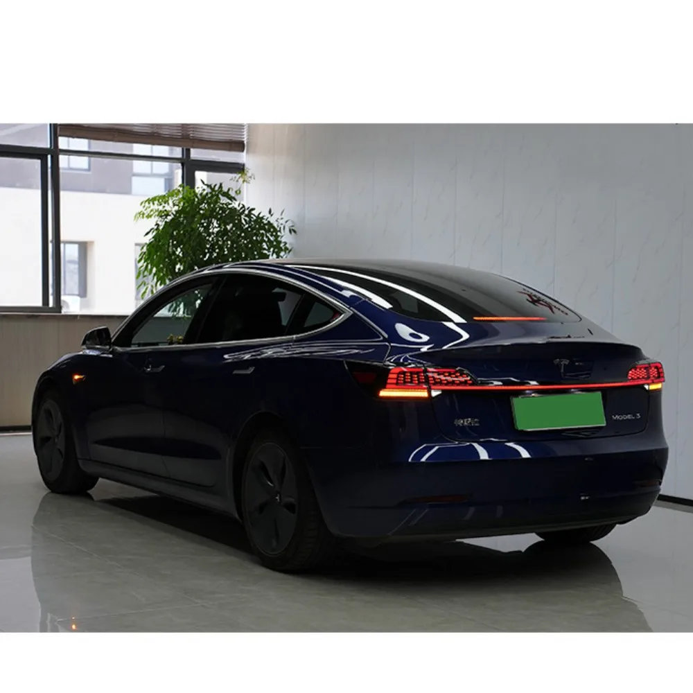 BAINEL  19-23 Retrofitting The Tail Lamp  Assembly Tesla Model 3 Running Light Led Running Water