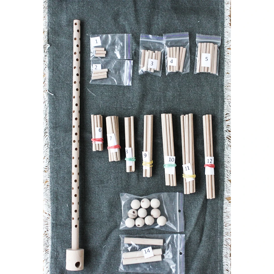 Eco Friendly Sustainably Handcrafted Home Decoration Modern Scandinavian Minimalist Wooden Christmas Tree