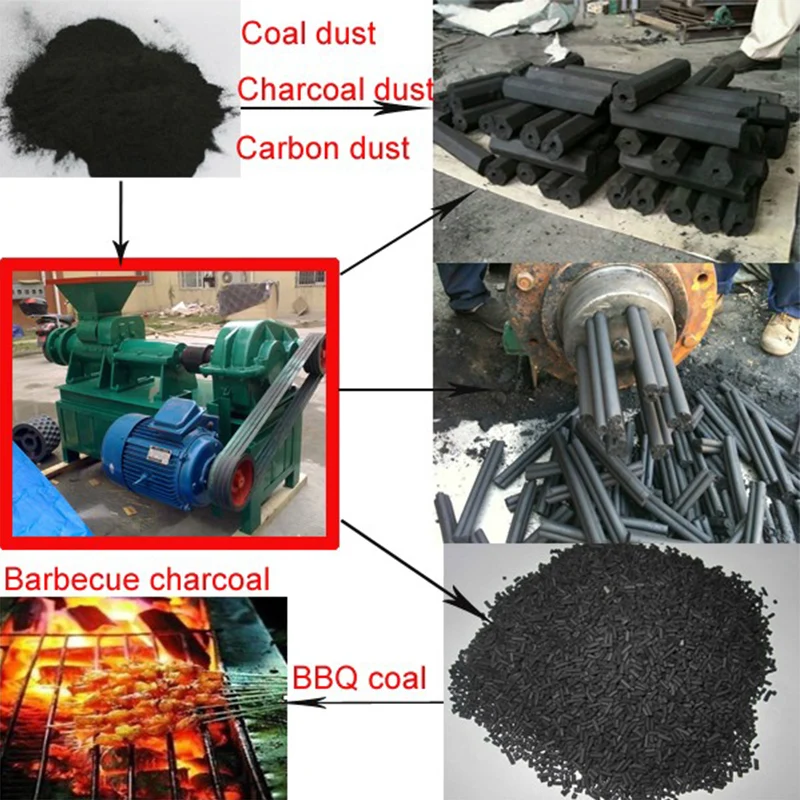 coal briquettes fuel making machine coal briquetting equipment coal briquette making machine