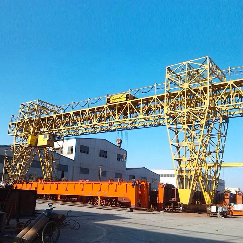 Factory Price 10 Ton a Frame Double Beam Gantry Crane 20 30 40 for Sale