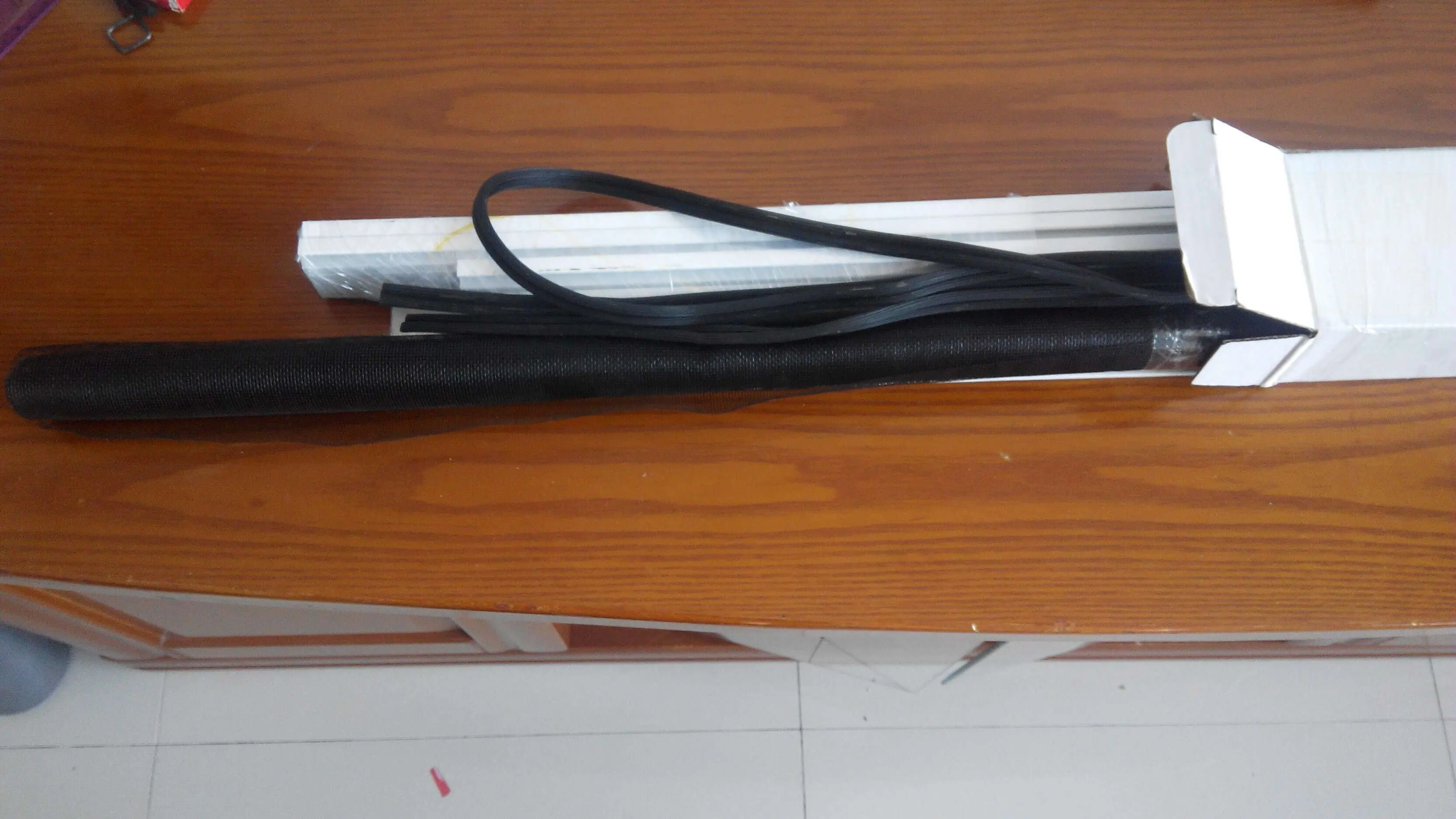 new products DIY PVC frame fiberglass mesh screen for window