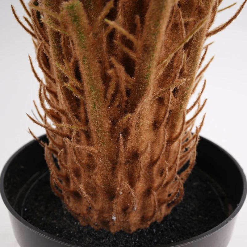 140cm/55in/4.6ft Factory Wholesale Artificial Faux Sago Cycas Palm Trees Plastic Indoor Outdoor Decorated Plants