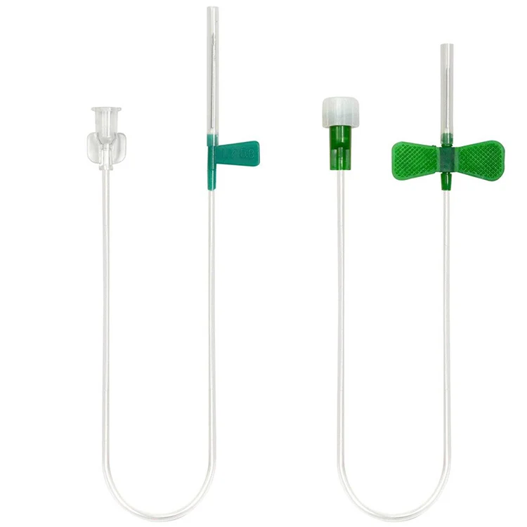 Набор венозных звездочек для кожи головы внутривенный 18 г 21 23 Игла-Бабочка