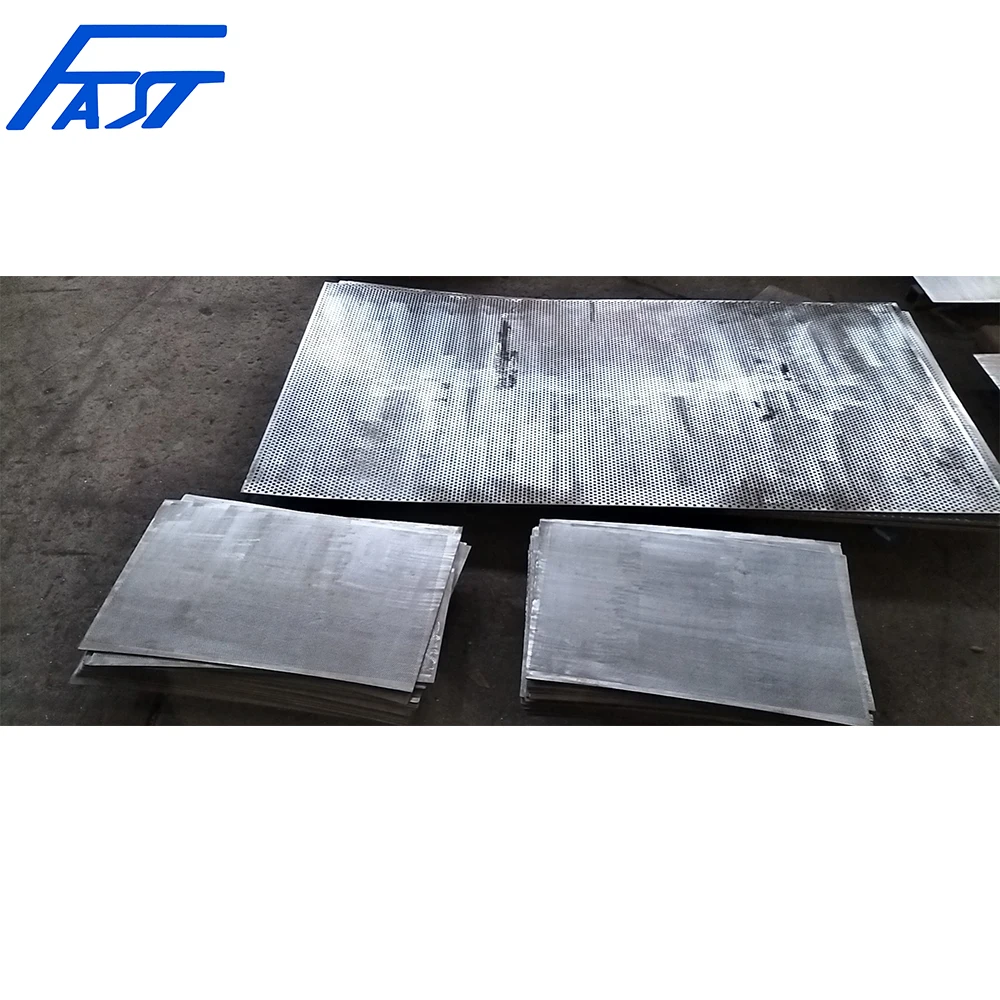 Hot Selling Customized Agricultural Harvester Spare Parts Perforated Metal Mesh/Sieve Plate