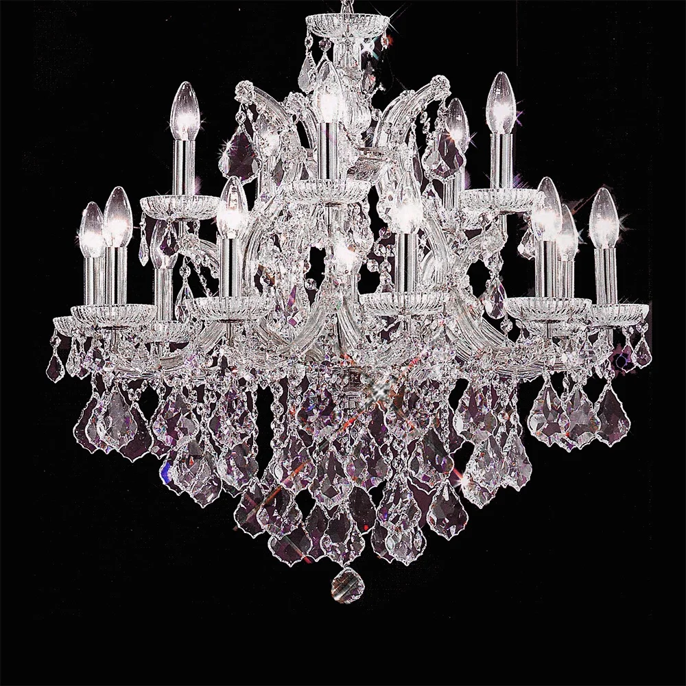 
middle size baraccat chandelier glass chandelier luxurious for home wedding lustr aranya kattokruunu luster 