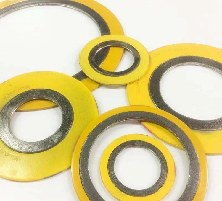 Spiral wound gasket 150 300 Flexible graphite stainless steel metal spiral wound gasket