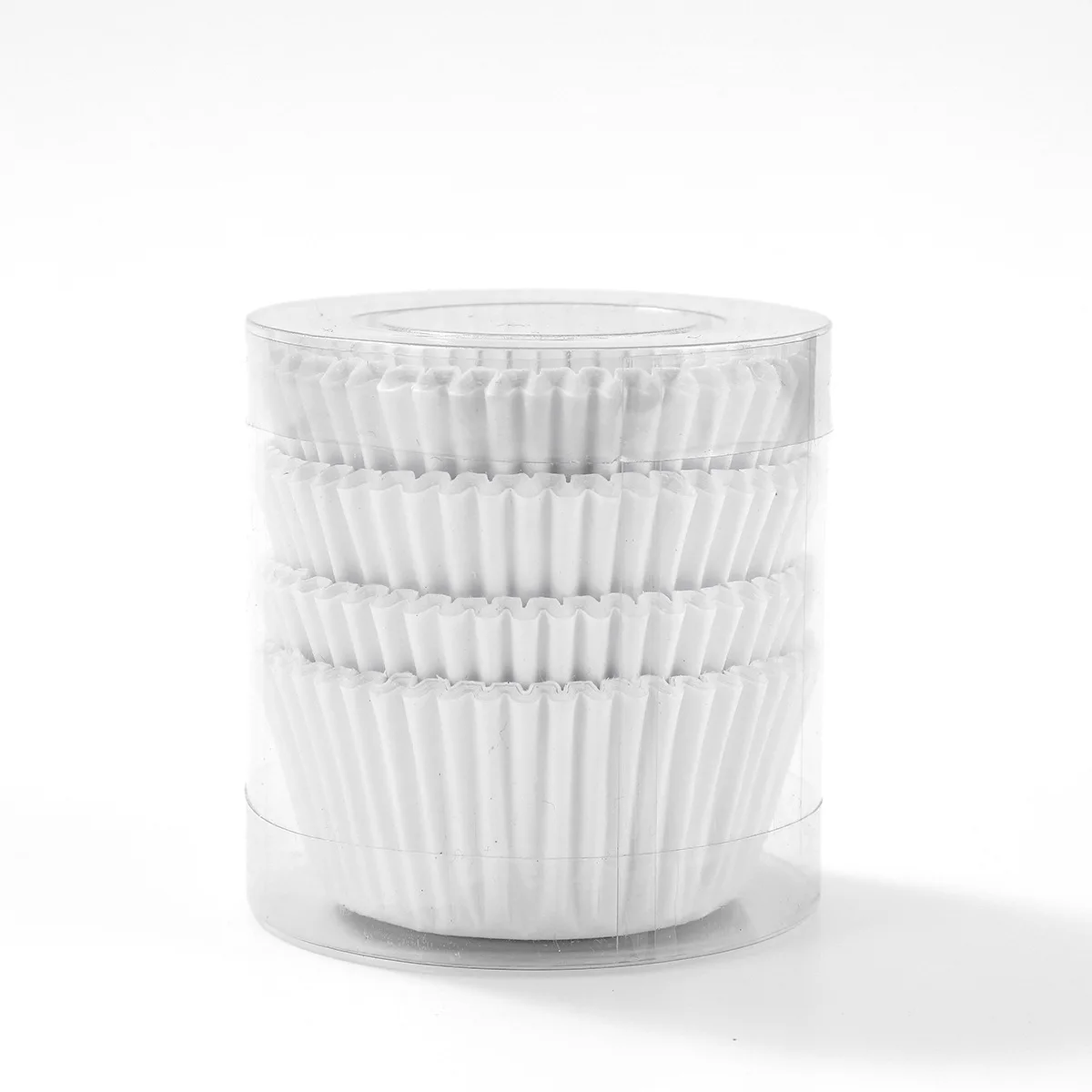 Manufacturers wholesale pure white cake paper cup100 tubes loaded with high temperature food grade greaseproof baking paper tray