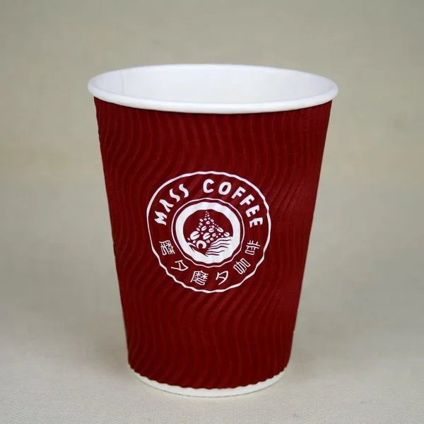 Wholesale High Quality Foam Drinking Cups Custom Printed Coffee Paper Cup Disposable