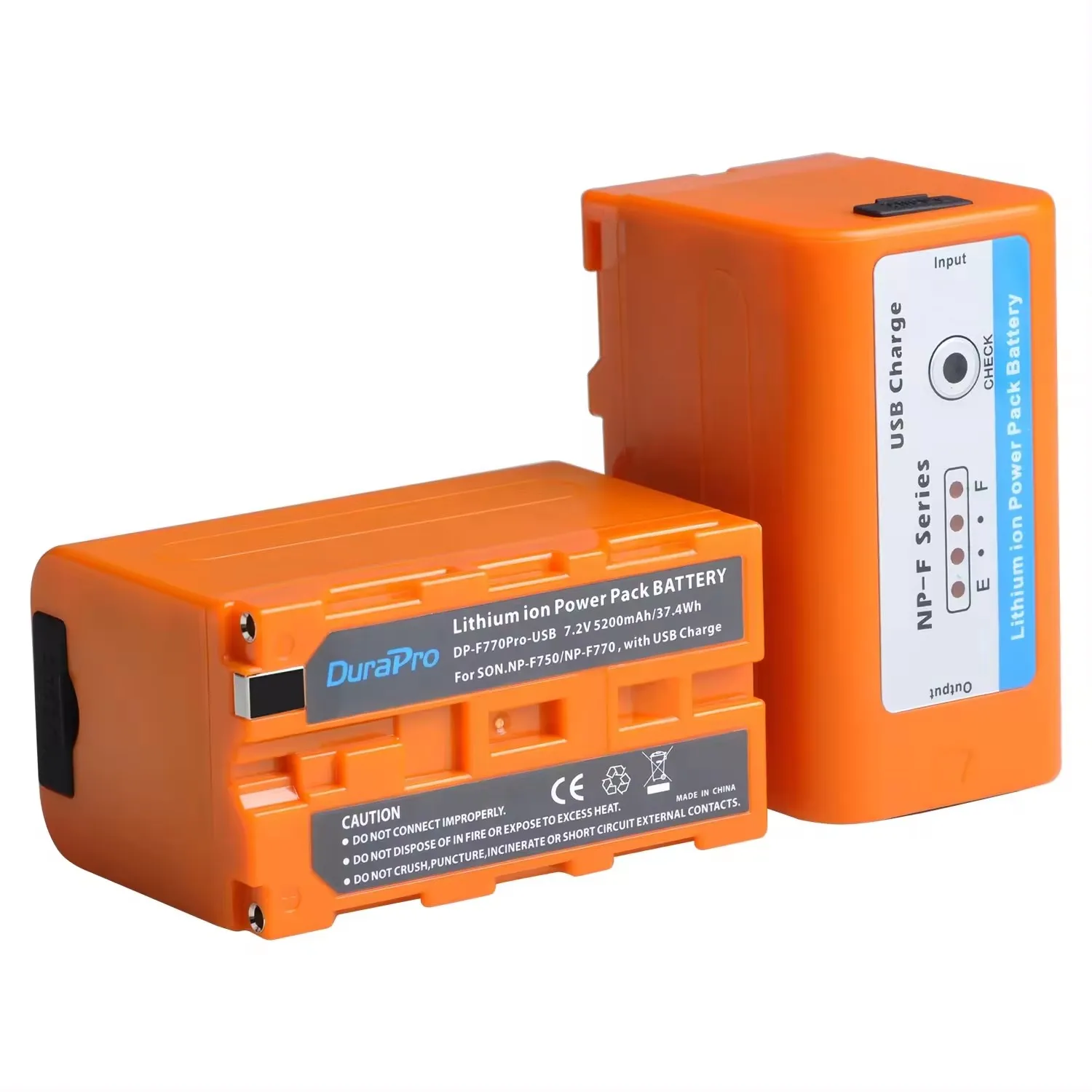 Литий для электроинструментов 6600 мАч NP-F960 NP-F970C с USB-портом мобильного телефона