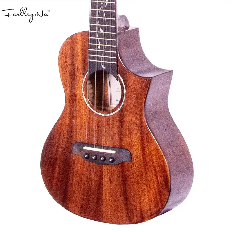 GALYDA Tenor Acacia Wood Baritone 26 Inch Baritono Mahogany Veneer Ukulele